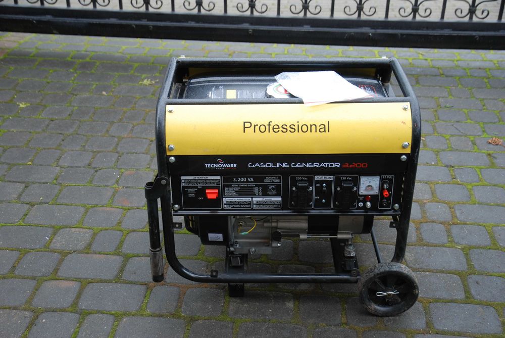 Agregat generator prądu, 3200 VA, jednofazowy