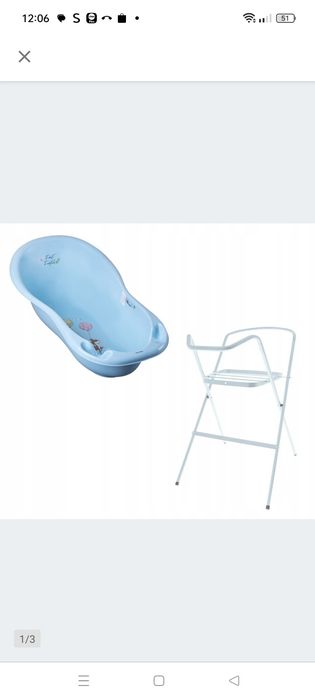 Stojak plus wanienka