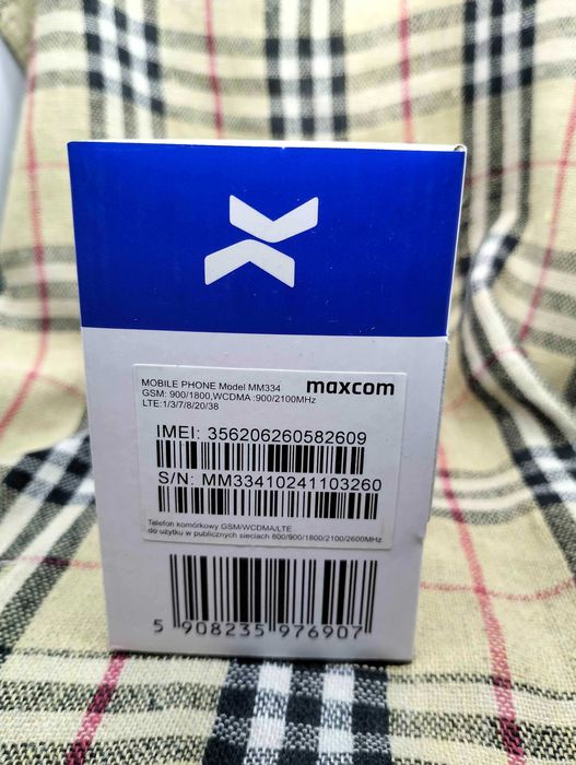 Telefon komórkowy Maxcom MM334 nowy/otwarte opakowanie