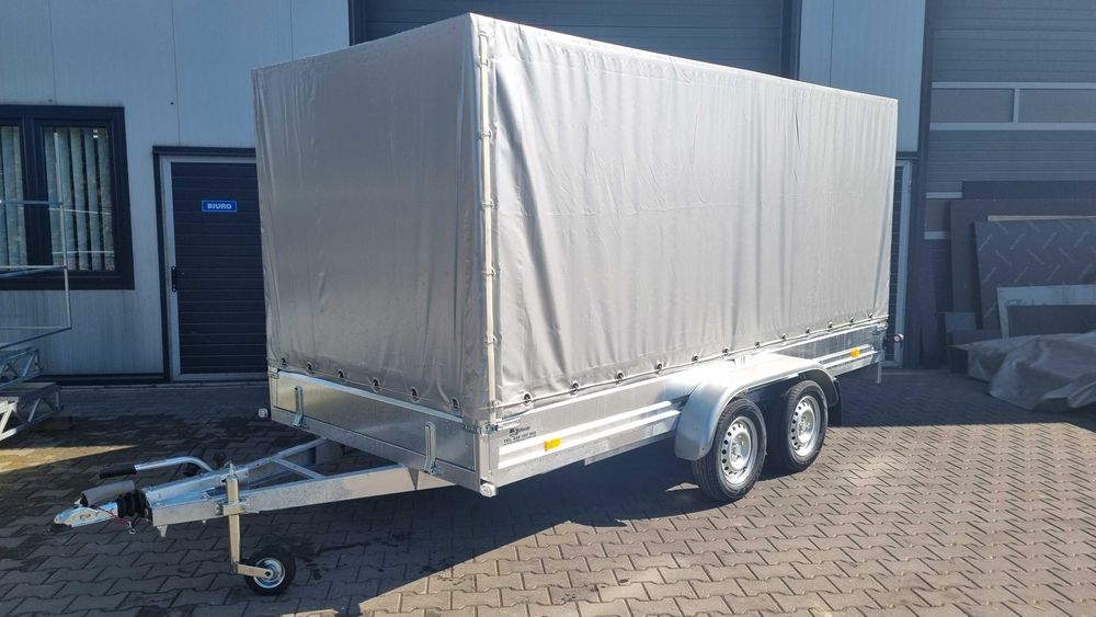 Przyczepka przyczepa samochodowa 400x176 750 kg Producent - TRANSPORT