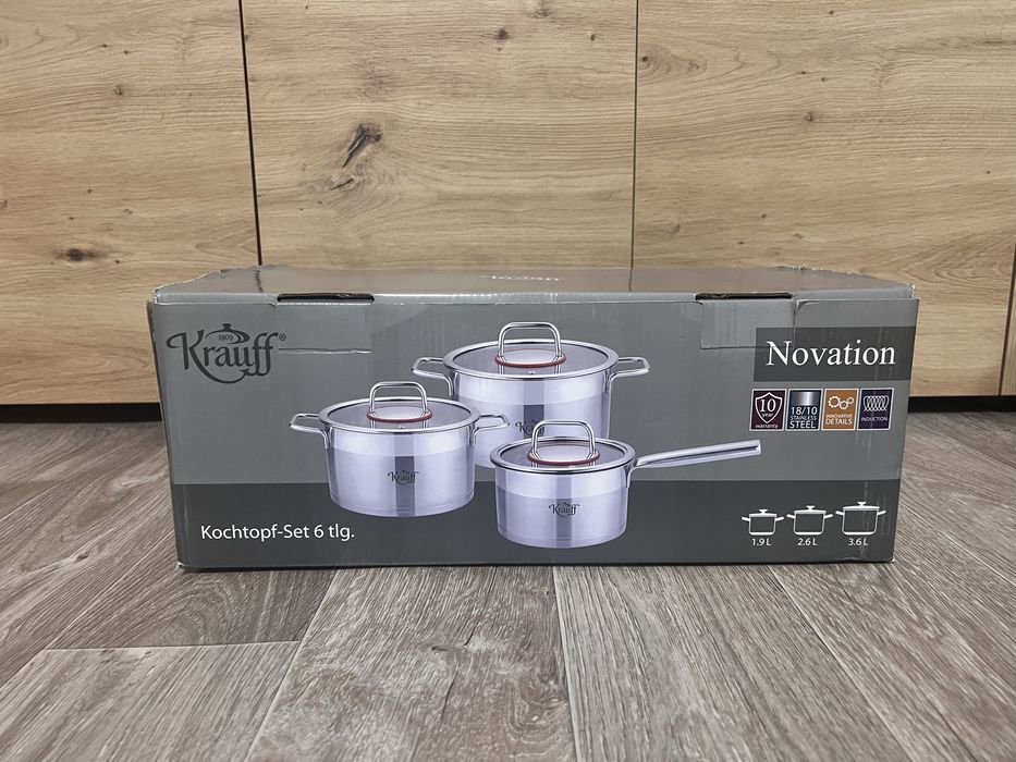 Набір каструль Krauff Novation 6 предметів 26-295-001