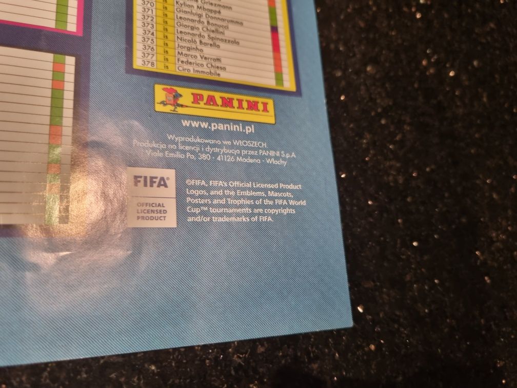 Lista kontrolna Panini FIFA 365 Adrenalyn XL 2022 na dzień 23 lipca 21