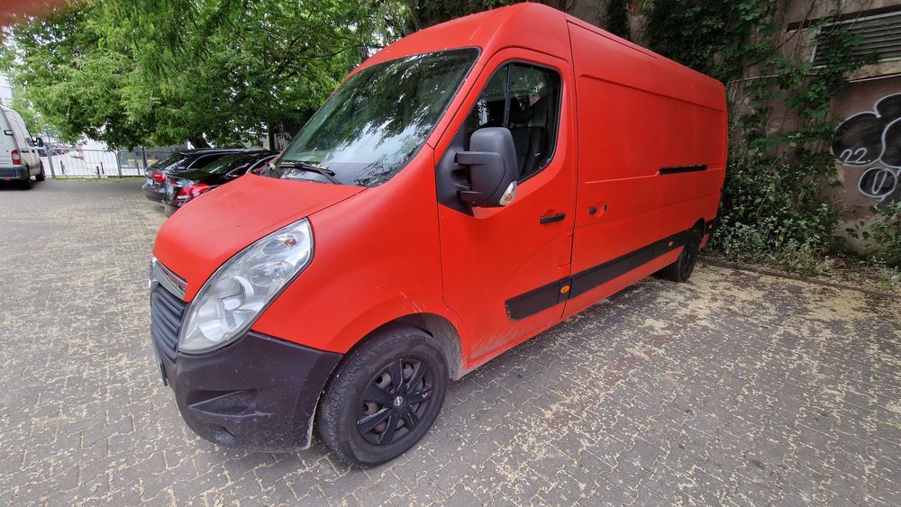 Opel Movano 2.3 CDTI 150 KM – 2012 r. – Red Raptor – uszkodzony silnik