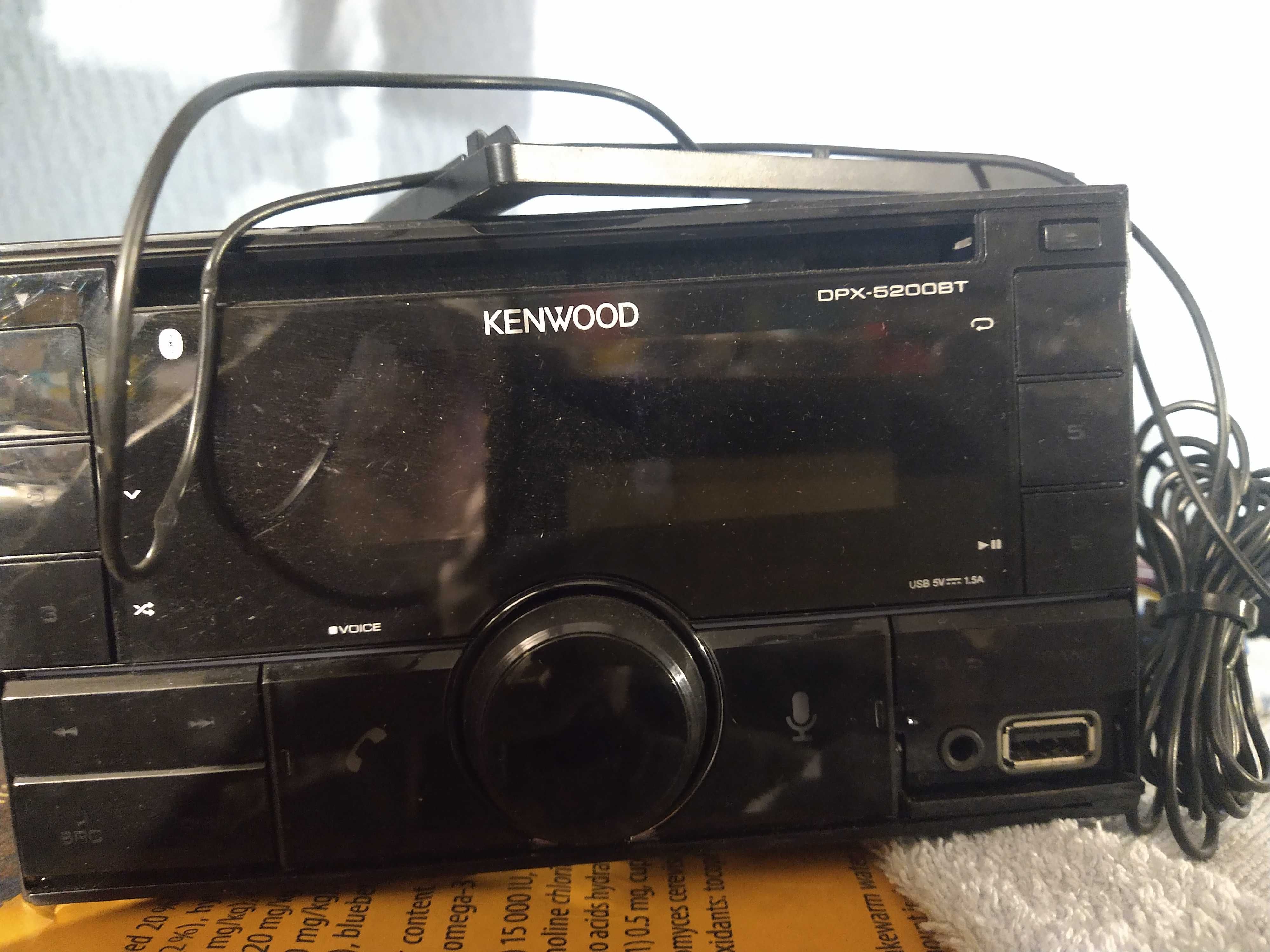 автомагнитола 2din KENWOOD DPX-5200BT