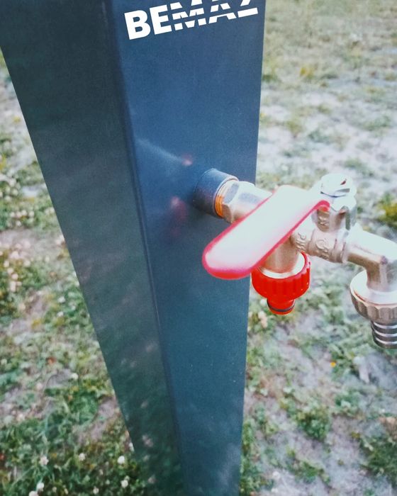 Kran ogrodowy słupek