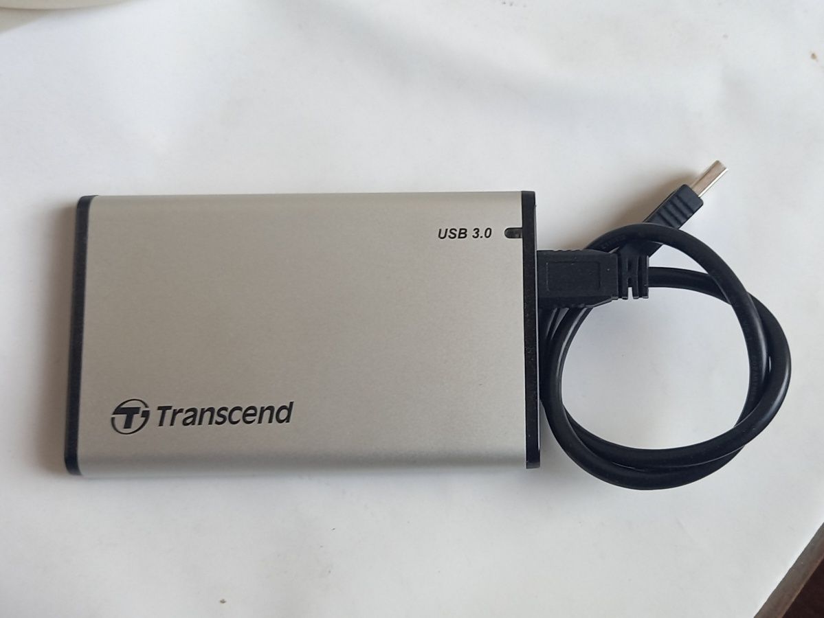 Внешний накопитель жесткий диск 500 ГБ Transcend