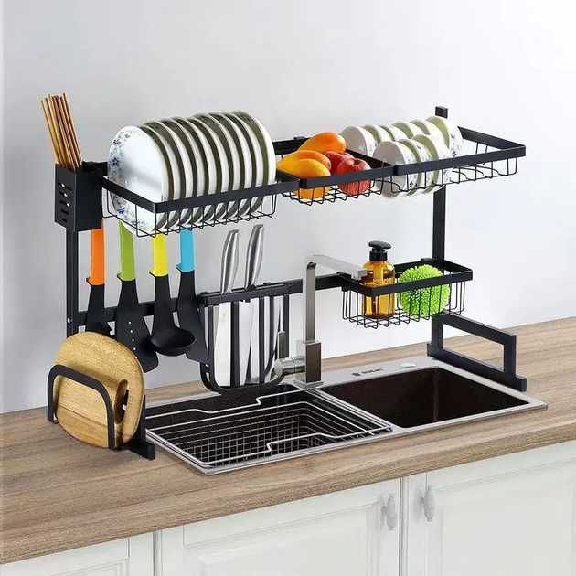 "Сушилка для посуды из нержавеющей стали,Storage Shelf
