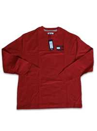 Xs S Tommy Hilfiger Jeans красная кофта свитшот лонгслив красный