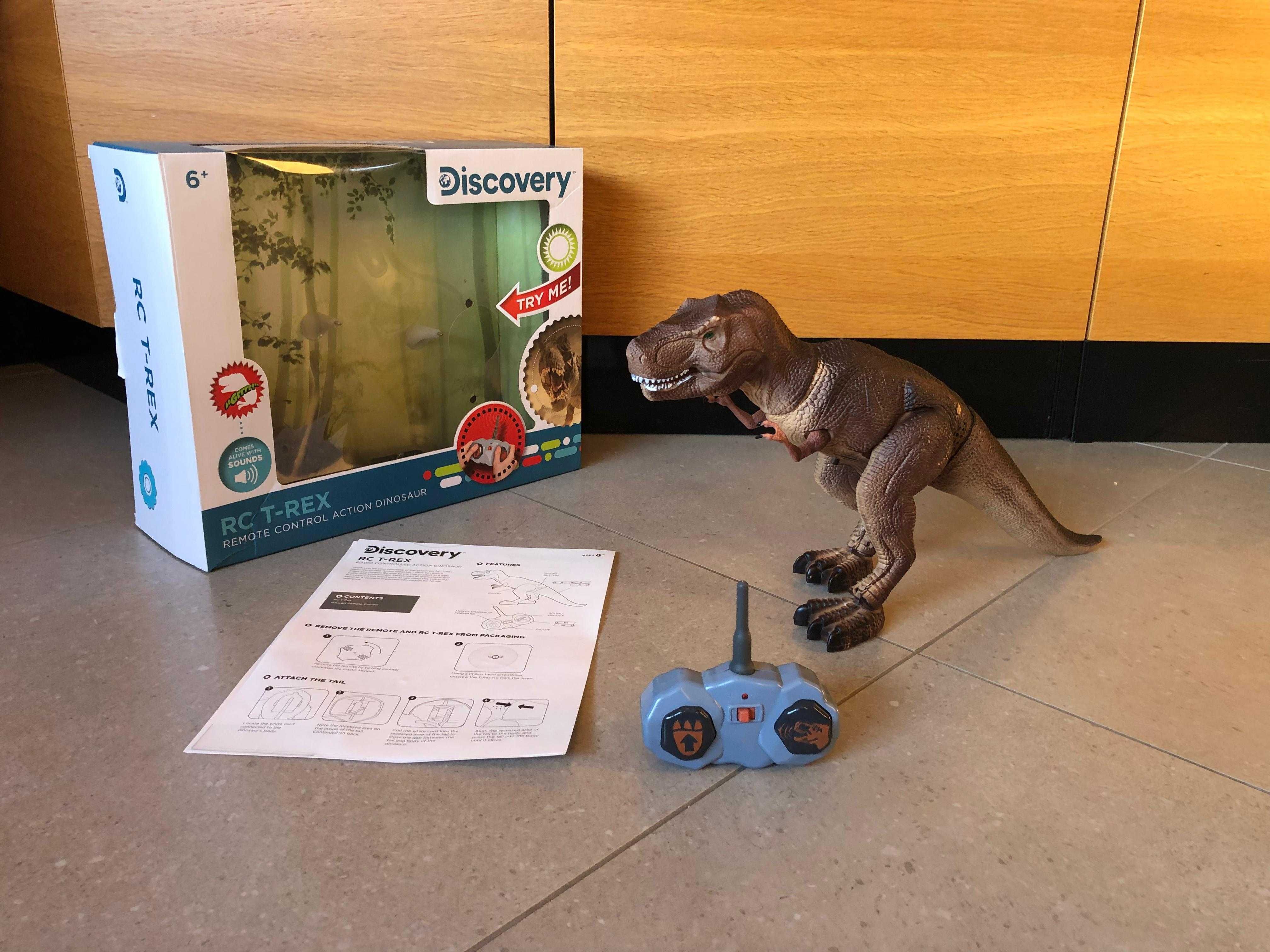 Discovery RC T-REX Pilot zdalnego sterowania Akcja Dinozaur