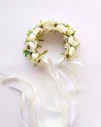 Свадебный венок/украшение для невесты/ украшение для волос/ аксессуары