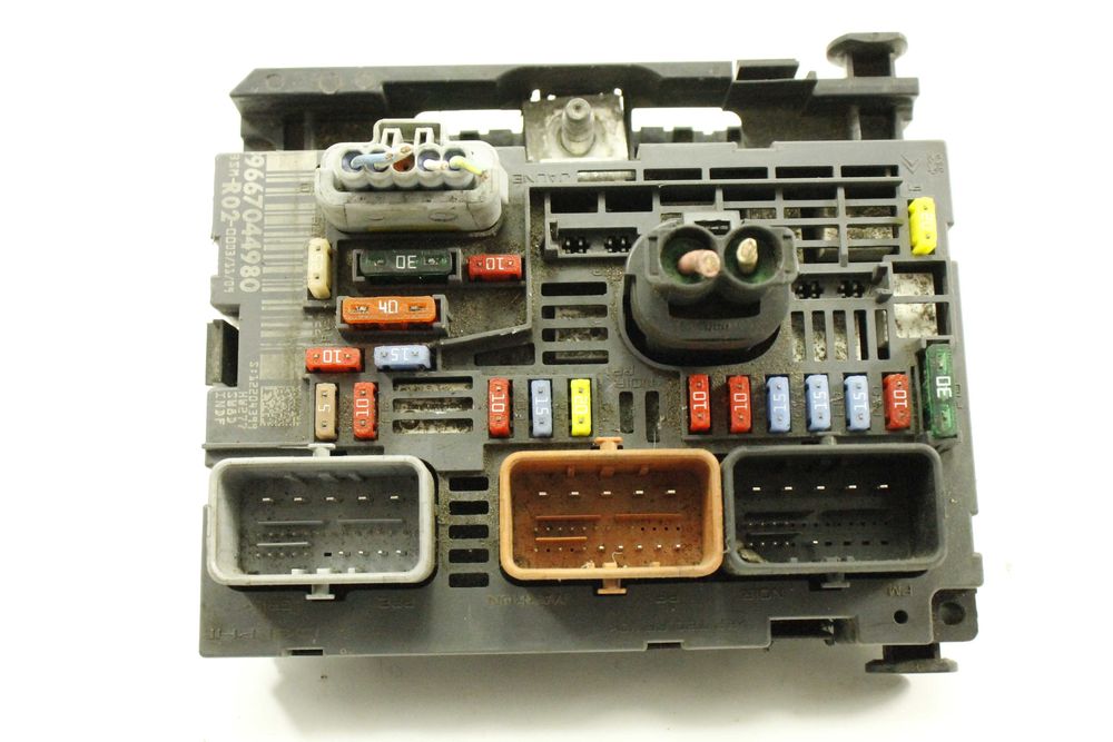 moduł skrzynka bsm bsi citroen c5 III 1.6 bezpieczników kostki