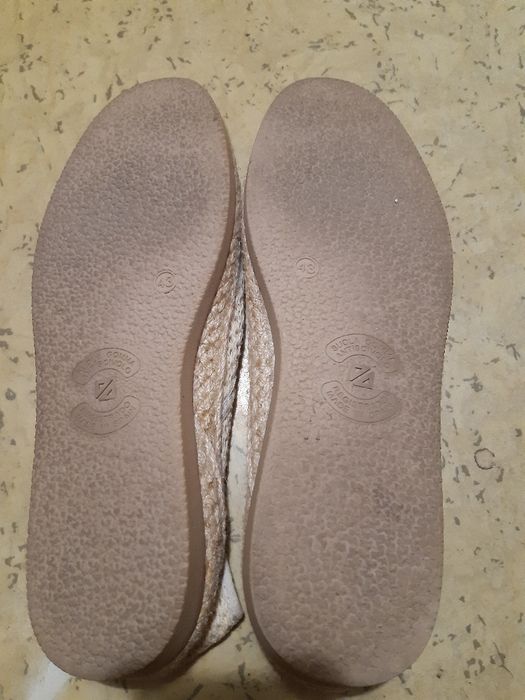 Эспадрильи бежевые