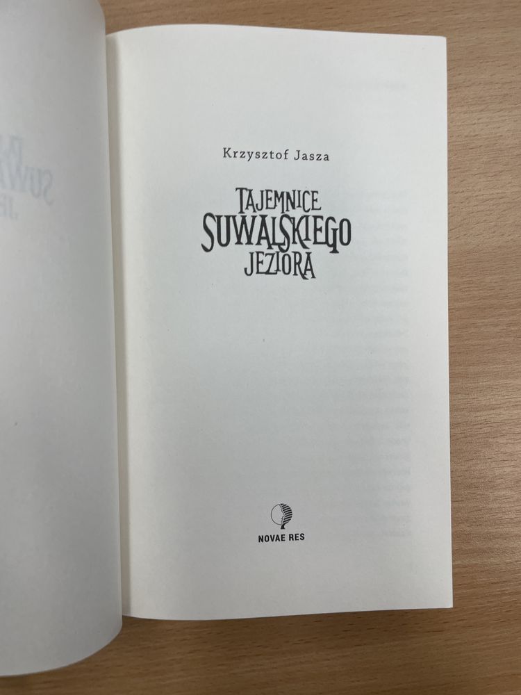 Tajemnice Suwalskiego jeziora Krzysztof jasza