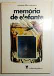 Livro Memória de elefante - António Lobo Antunes