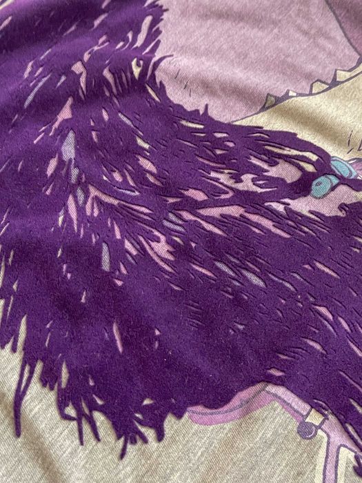 T-shirt Gorila veludo Bershka L