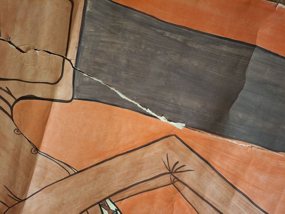 Enorme pintura horacio manuel 1971