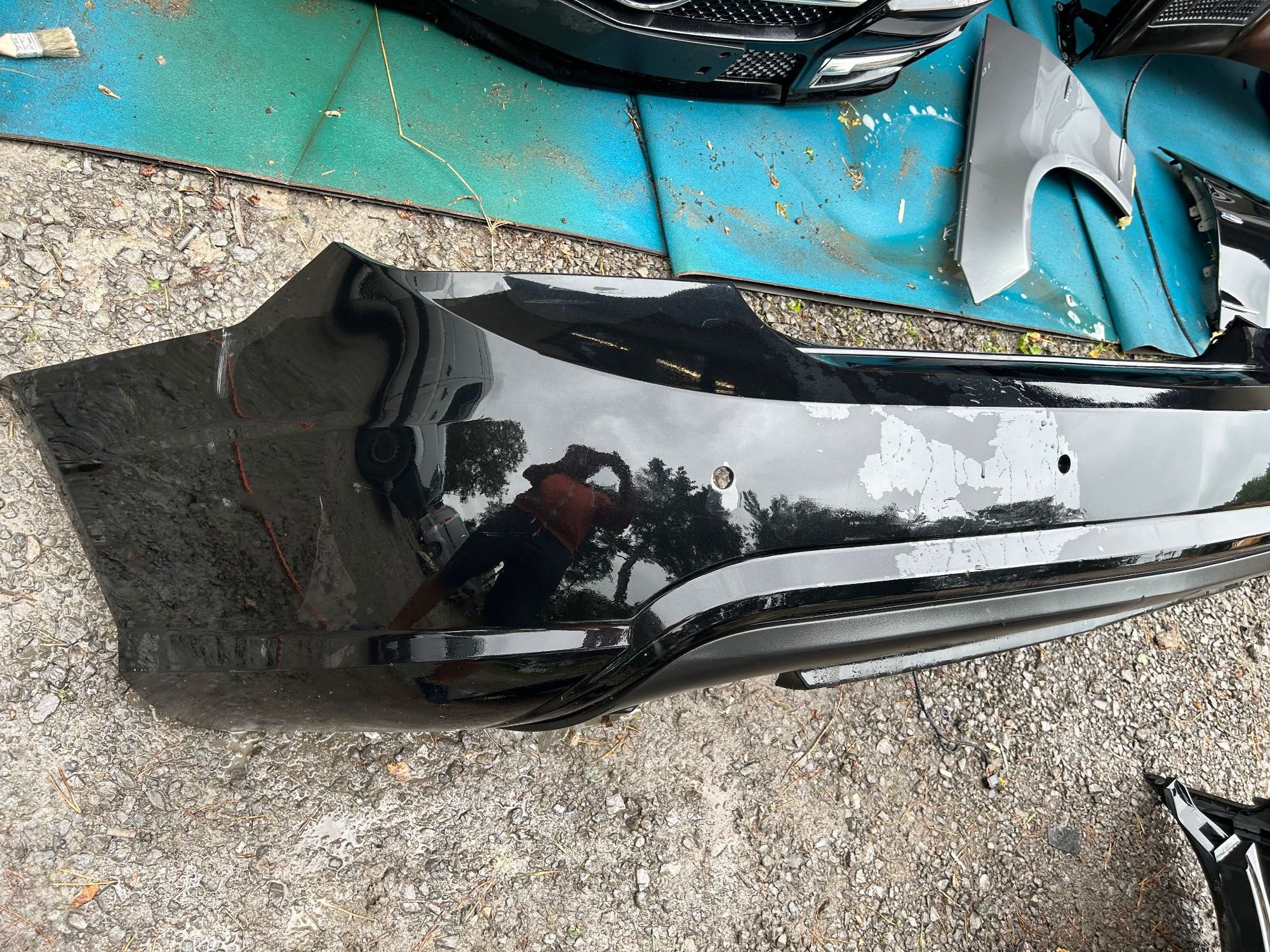 Zderzak tylny tył PDC Mercedes SLK R172 W172