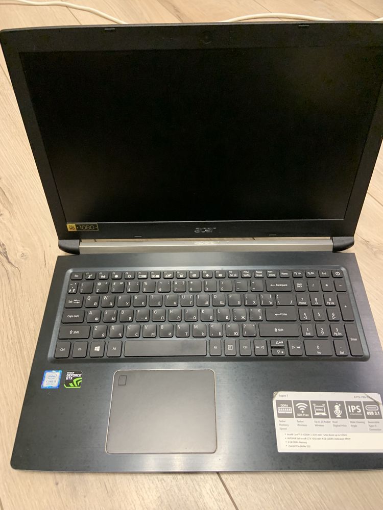 ноутбук acer aspire 7 мощный