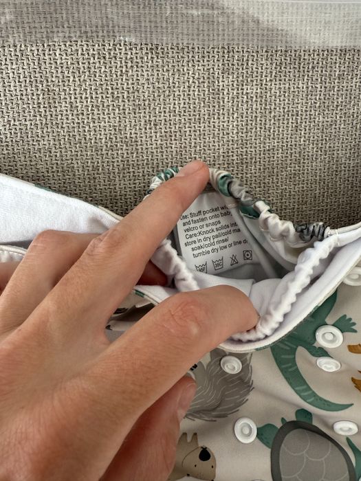 набор: 2 многоразовых подузника и 10 квладышей на смену