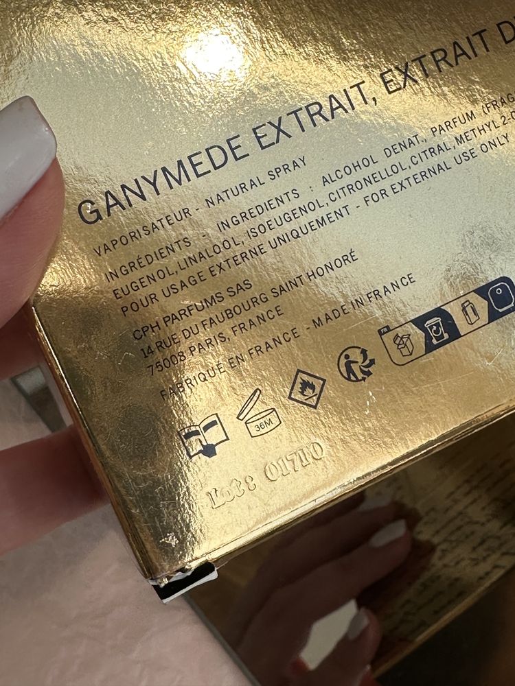 Ганимед экстракт ganymede extract духи парфюм одекалон
