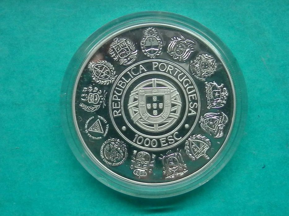 1346 - PROOF: 1.000$00 1992 Encontro dois Mundos, por 38,00