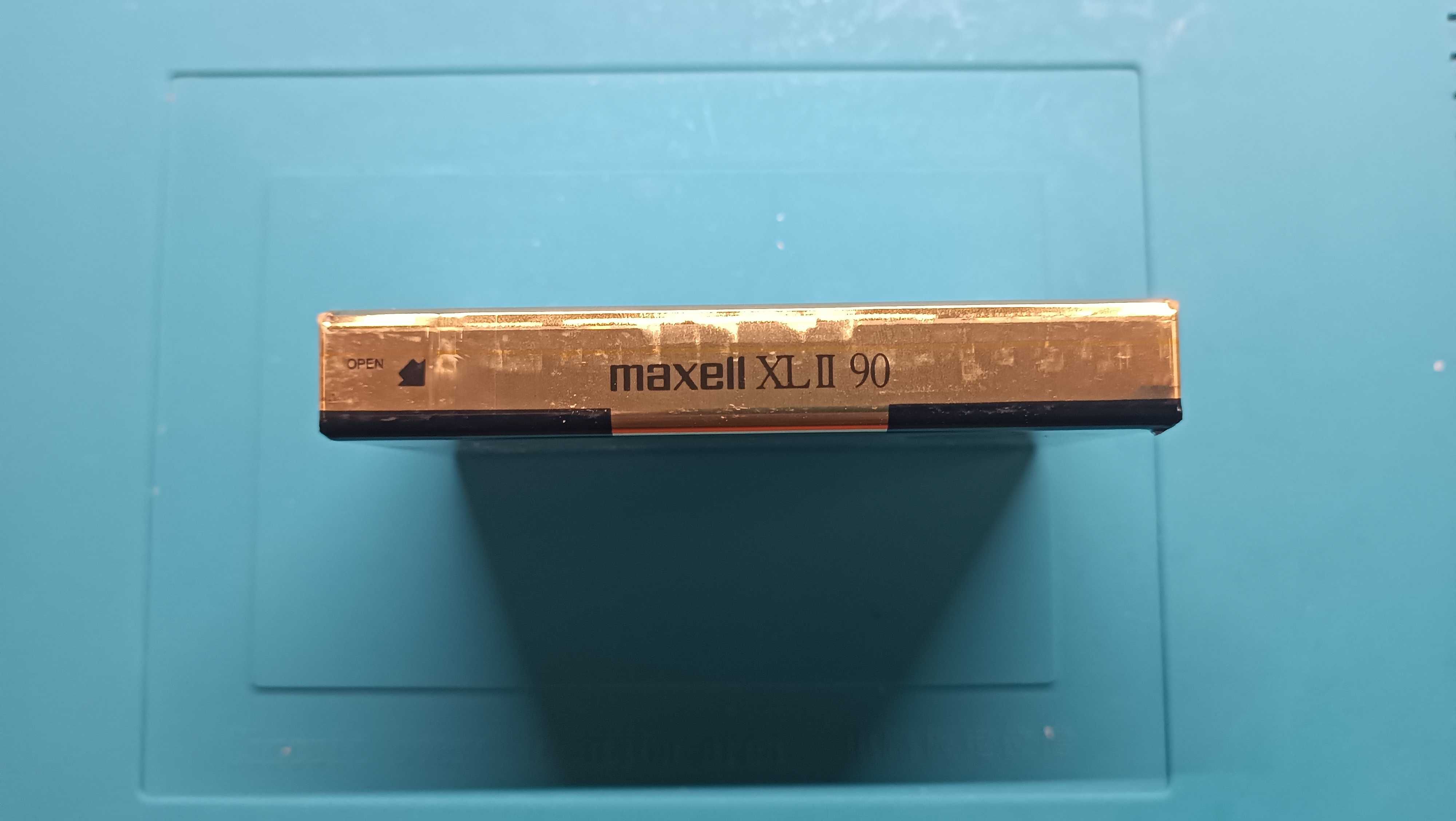 Maxell XLII90 1991 Япония аудиокассета аудио кассета магнитофон касети