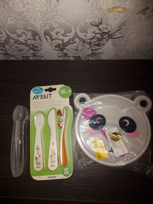 Набор посуды для малыша 1,5лет