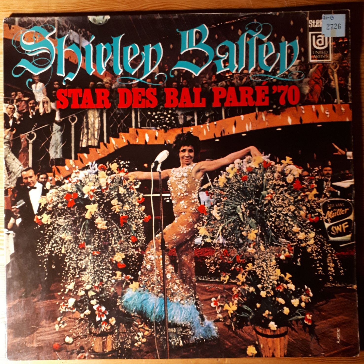 Pł. win. - Shirley Bassey – Star Des Bal Pare '70, LP, Stereo, EX+/EX+