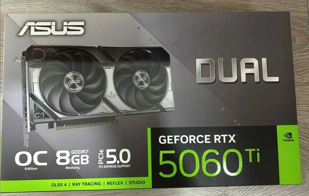 Asus GeForce RTX5060TI 8Gb DUAL OC