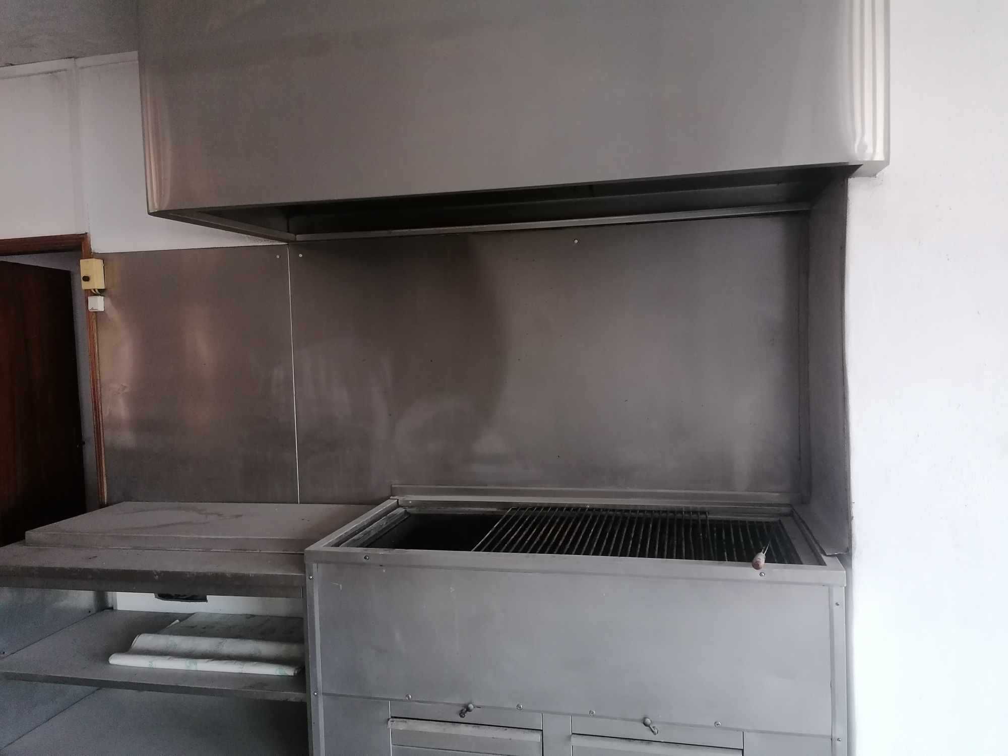 Movel inox para churrasqueira