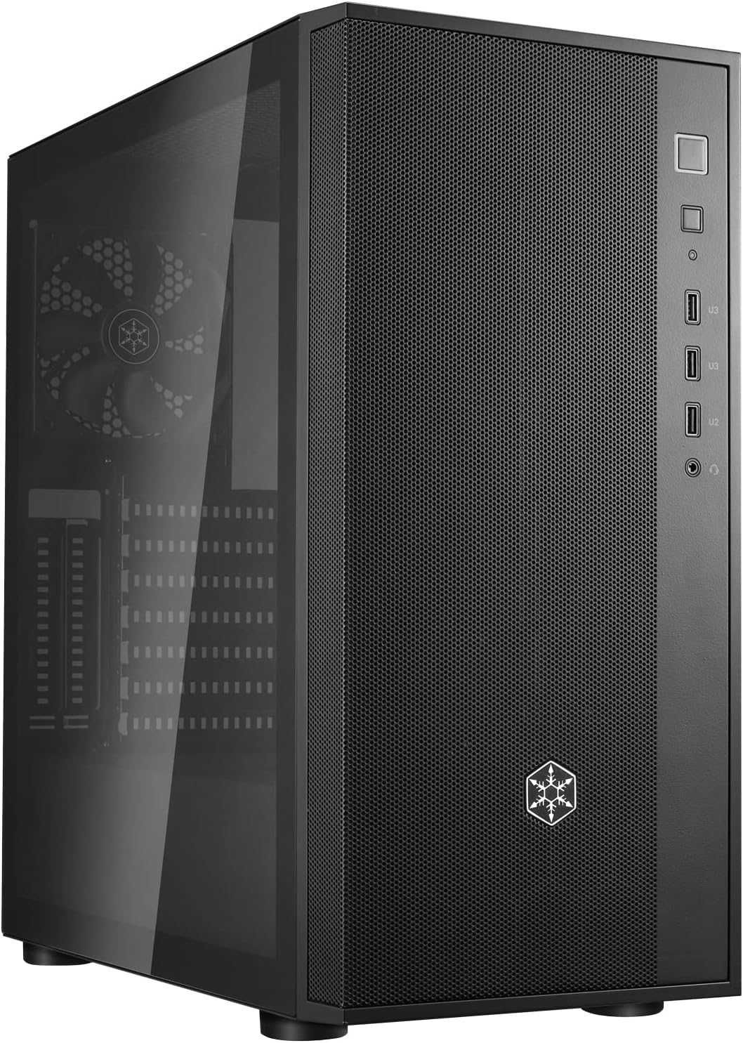 корпус пк SilverStone Technology FARA R1 V2, Black