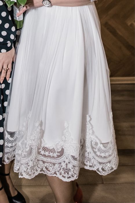 Платье белое