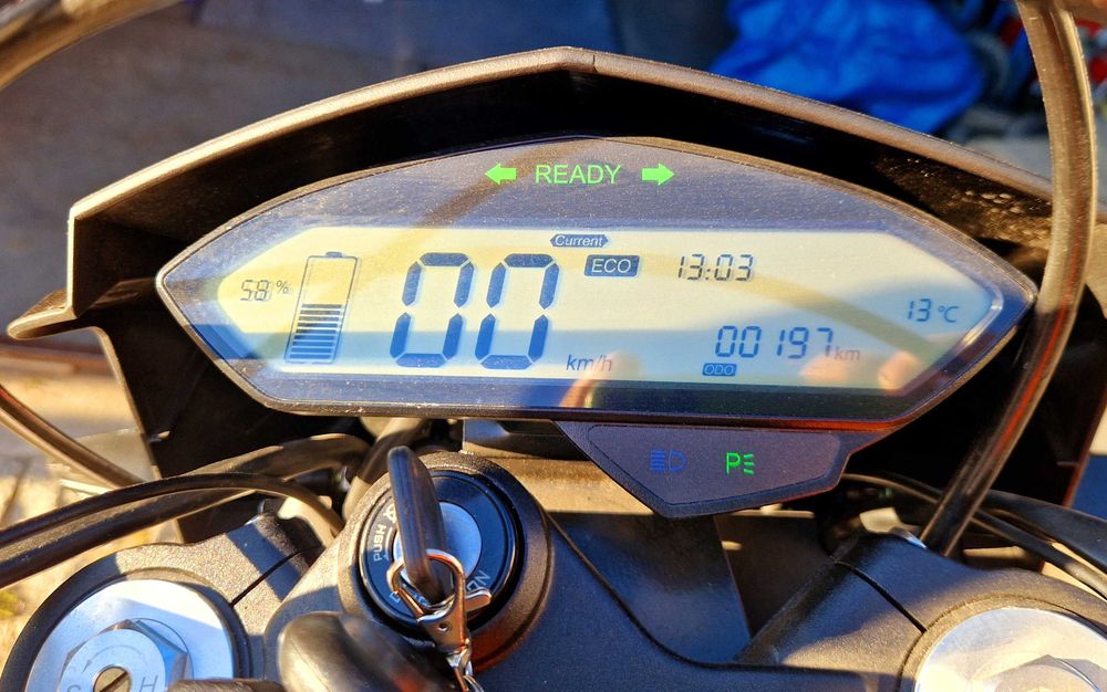 Cross Enduro Elektryczny TINBOT ES1  KOLLTER przebieg 300km