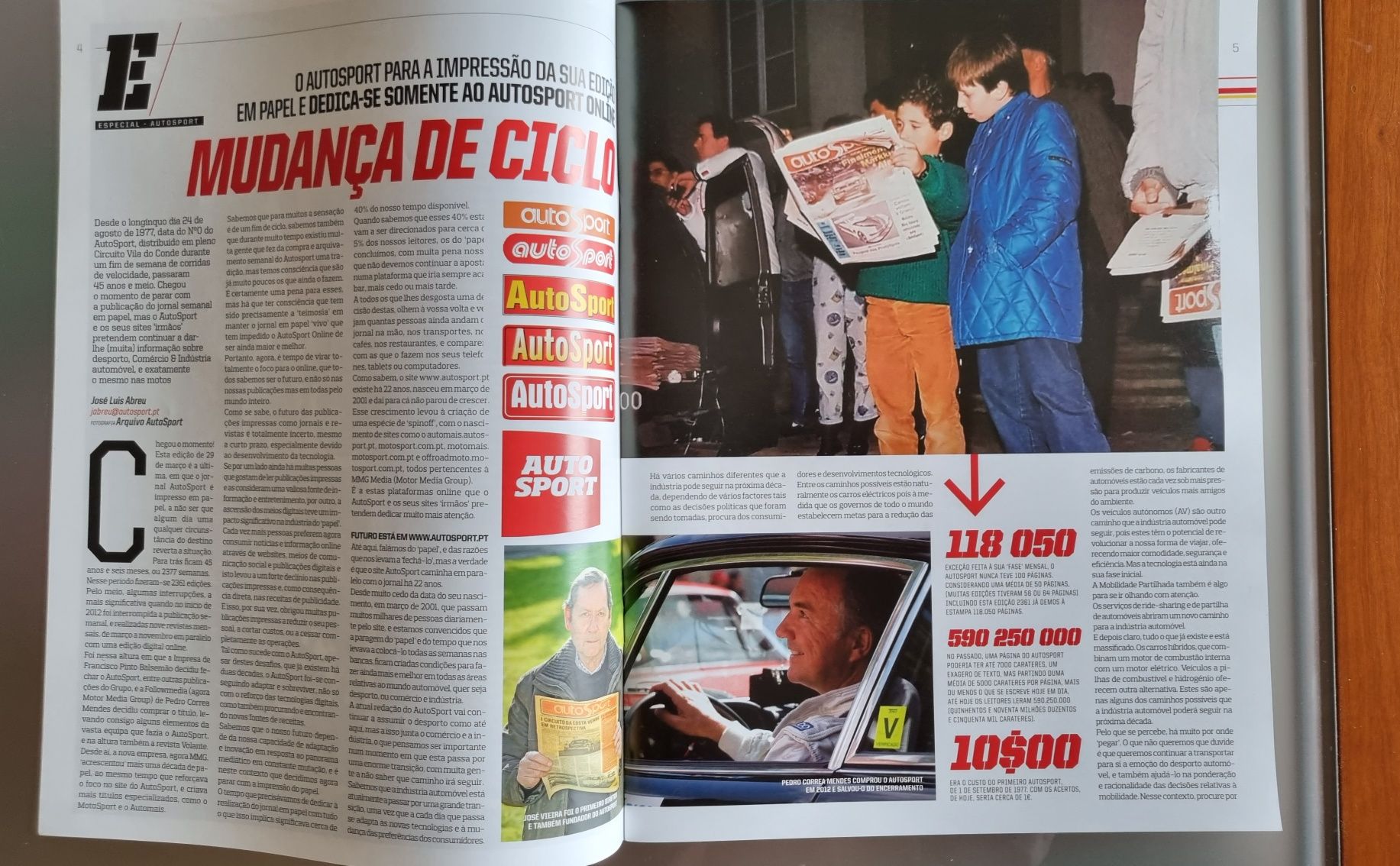 AutoSport ultimo número