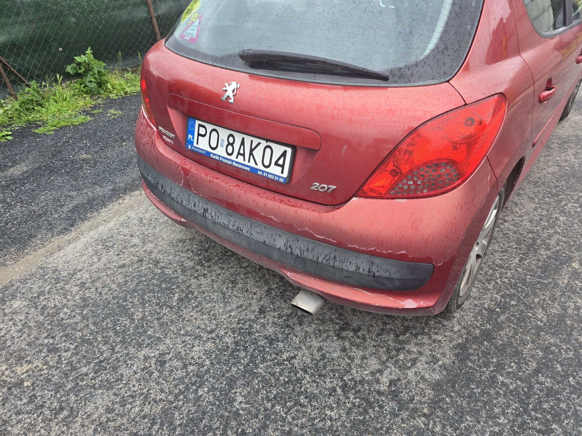 Peugeot 207 benzyna + gaz skrzynia biegów automatyczna