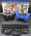 Konsola Sony Playstation 4 Pro CUH-7216B/2 pady/6 gier. Lombard Łódź.