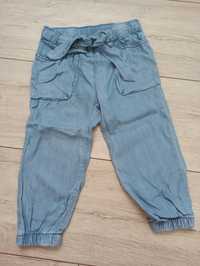 Cienkie hamerki jeansowe r.86