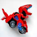 Dinozaur Transformers auto świeci gra jeździ
