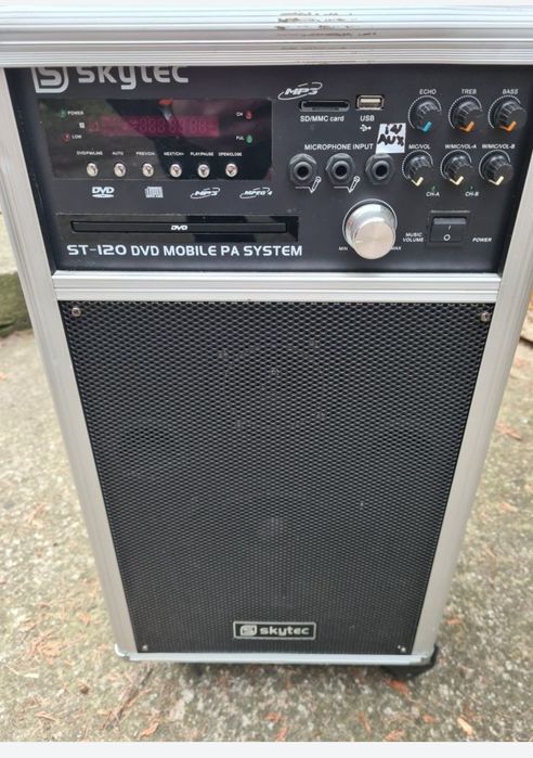 Kolumna głośnik aktywny vonyx 250W USB DVD AUX wyjście na gitarę