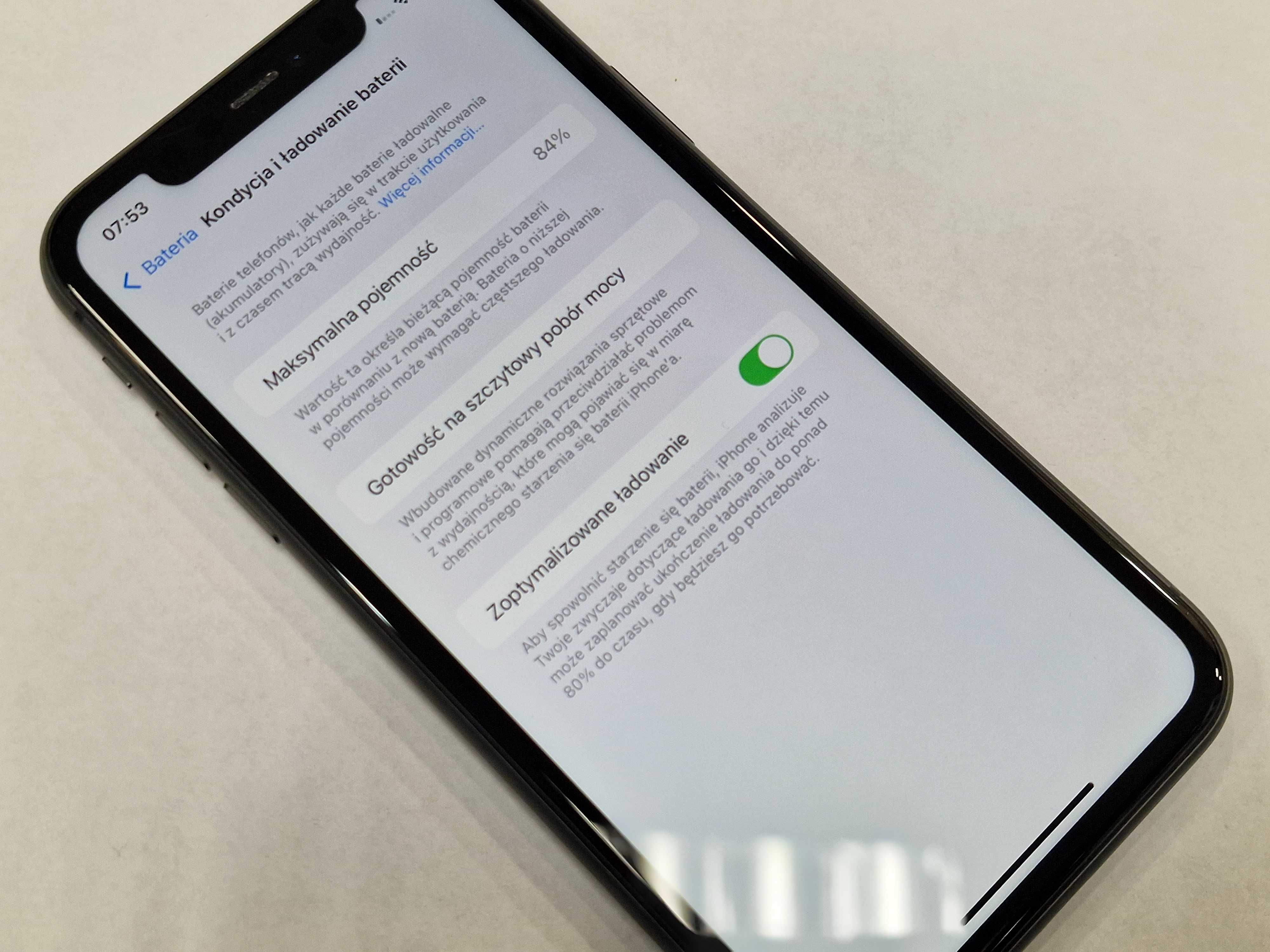 iPhone 11 64GB/ Black/ Bateria 84%/ Grade A-/ Gwarancja+Ładowarka