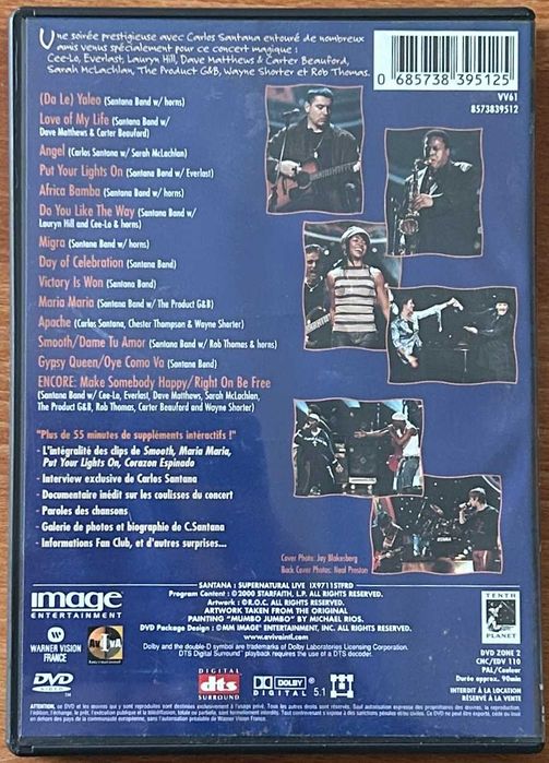 Carlos Santana - Supernatural Live - 2000 - DVD