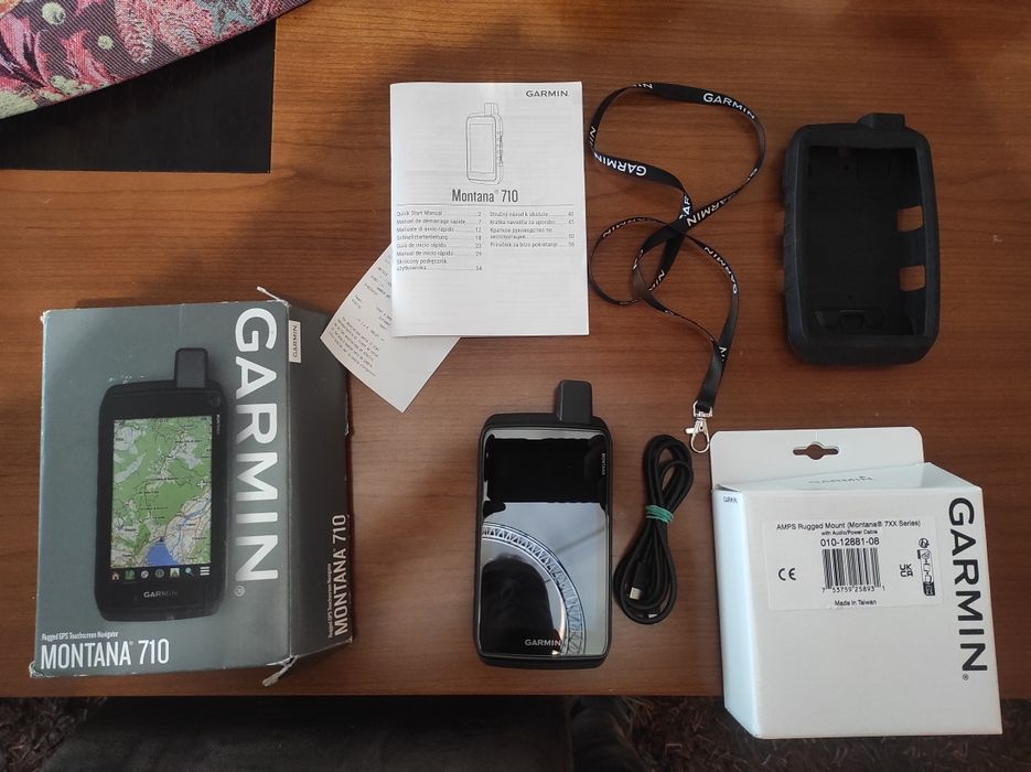 Garmin Montana 710 ainda com garantia
