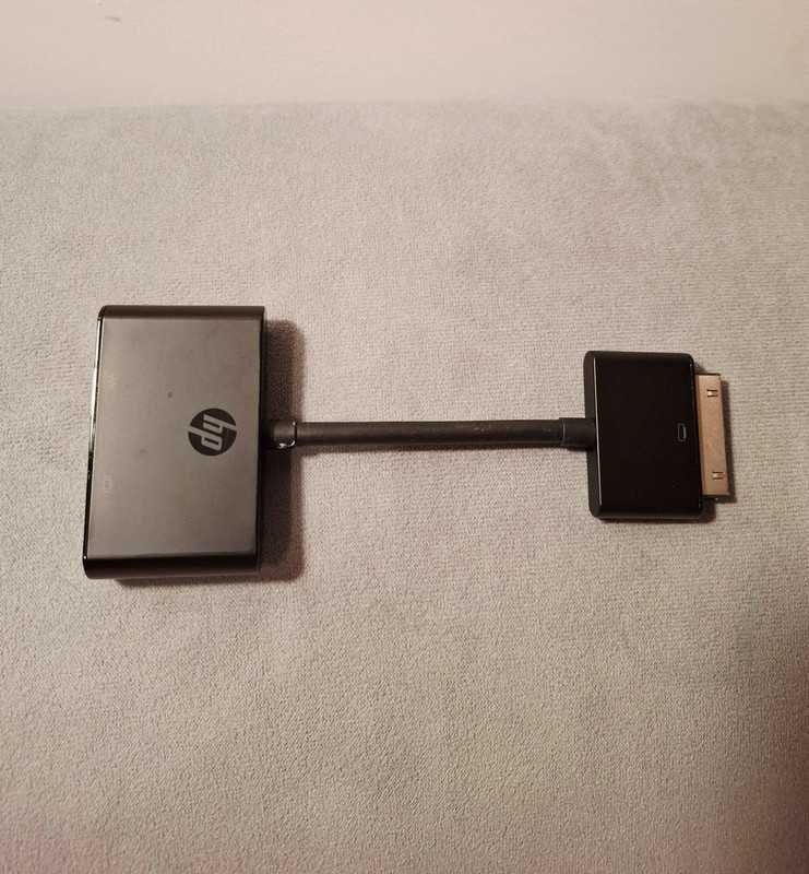 HP Elite Folio Dock Connector Ethernet & VGA Adapte