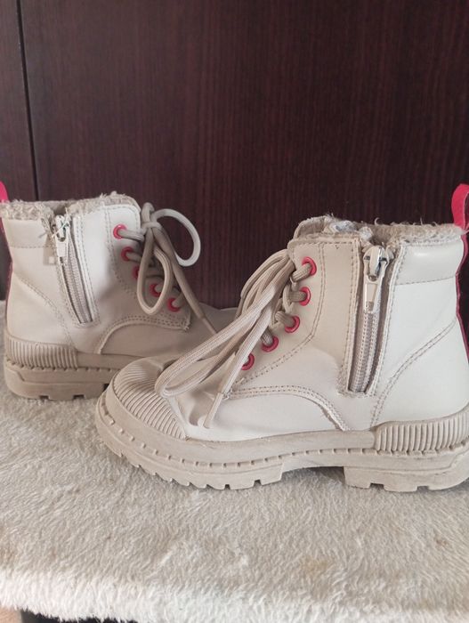 Buty za kostkę ocieplane