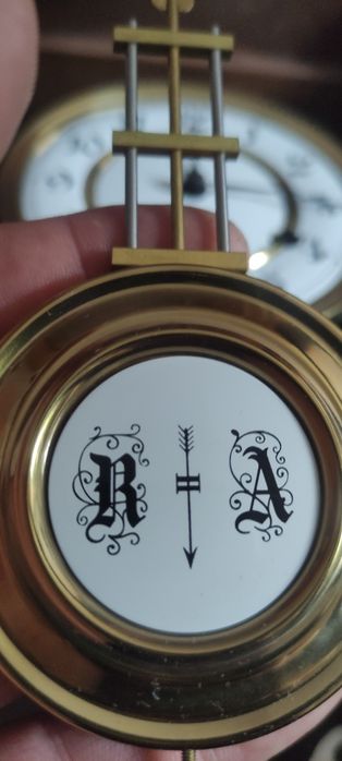 Piękny, stary zegar wiszący Genfa