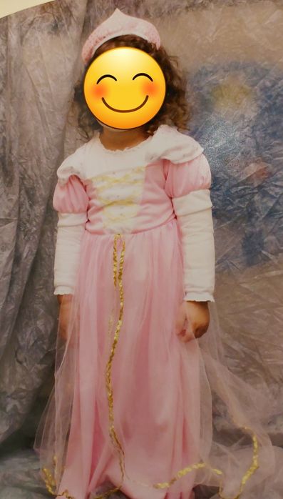 Vestido princesa carnaval