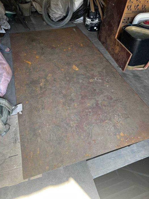 Лист металлический холоднокатаный 1,0х2500х1250 мм, 1 шт.