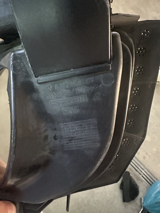 Tampa para mercebes c-class 300 híbrido