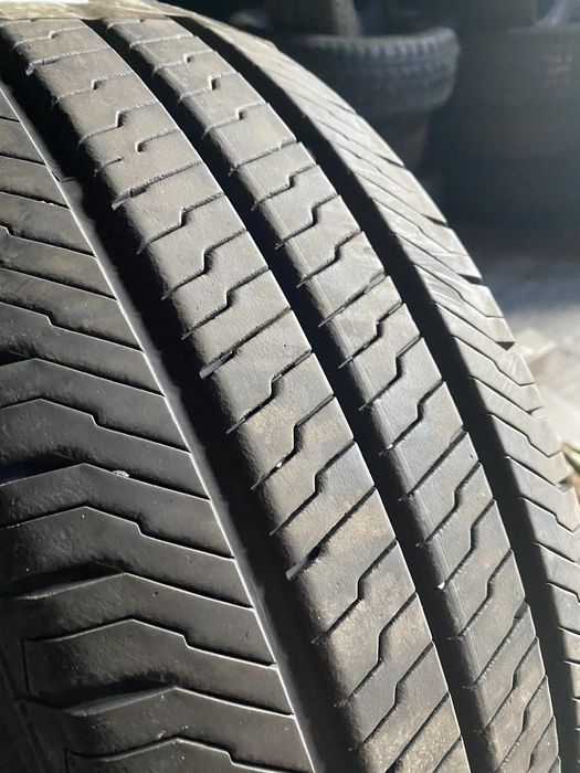 215.65.16c Continental 1шт лето БУ склад шины резина из Европы 65 R16с