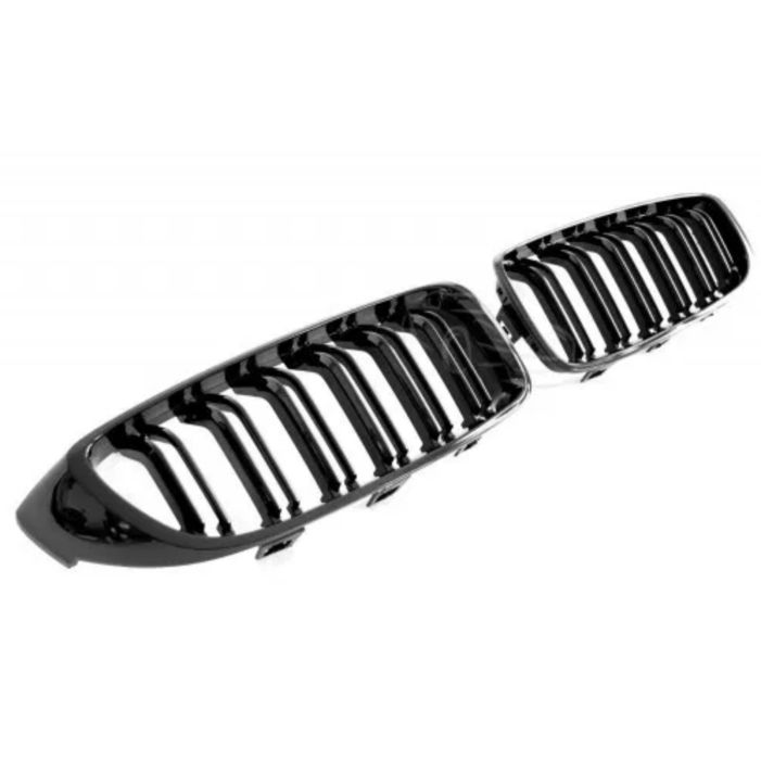 Решетка радиатора ноздри BMW 4 F32 F33 F36 решетки M двойная черный гл